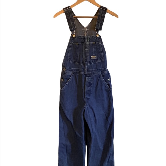OshKosh B'gosh Denim - - Vintage Oshkosh Bgosh size 28x30 jeans overalls boys size womens xs